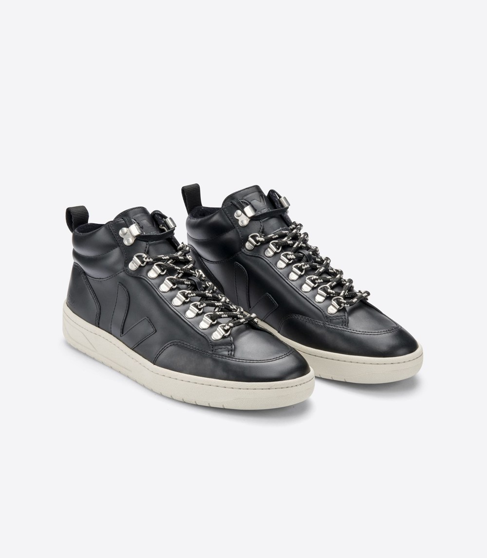 Veja Sneakers Dam - Roraima Läder - Nigga - 139706-HUD